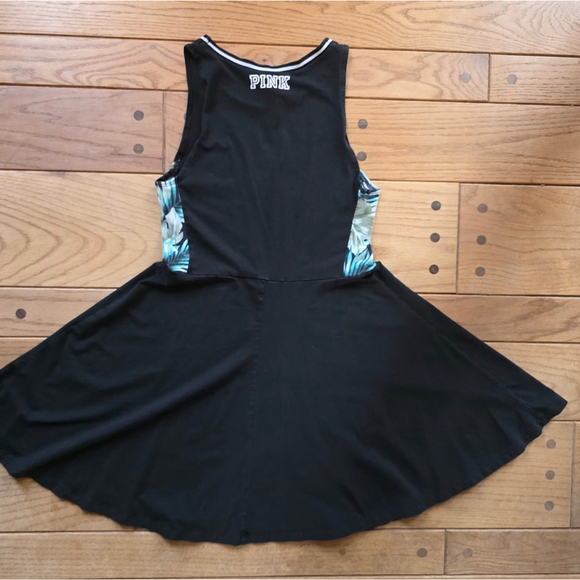 PINK by Victoria's Secret Black and Blue Floral Dress - Picture 4 of 6